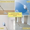 thumbnail image 4 of True & Tidy True Clean Dual Bucket and 2.0 Spin Mop System with Clean Water Separation, Self Cleaning Microfiber Floor Mop for All Surfaces, 4 of 12