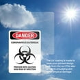thumbnail image 6 of (2 Pack) Danger Corona Outbreak OSHA Notice Sign 5 Inch X 7 Inch Vinyl Label Decal Sticker Weather Resistant, UV Protected for Workplace, Business, and Construction Site, Made in the, 6 of 7