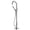 Chrome, variant on sumerain Freestanding Tub Faucet High Flow with Hand Shower,Modern Floor Mount Tub Filler Faucet Brushed Nickel