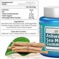 thumbnail image 2 of Herboganic Ashwagandha Sea Moss Gummies – Natural Stress & Immune Support, Energy & Wellness Boost – Vegan, 60 Count, 2 of 5