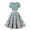 Green dresses for women 2023, variant on Wycnly Dresses for Women Plus Size Pleated Swing Party Prom Vintage 1950S Dresses with Belt V-Neck Short Sleeve Floral Print Summer Midi Formal Dress Green s