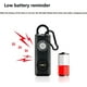 thumbnail image 5 of Alarma personal de sonido seguro, llavero de alarma de seguridad de emergencia con canto de sirena fuerte de 130 dB con luz LED estroboscópica SOS, mosquetón, cable de carga, 5 of 5