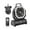 20000mAh/BLK, variant on Camping Fan,20000mAh Rechargeable Battery Operated Outdoor Tent Fan with LED Light & Foldable Hook, 4 Speeds with 270° Rotate Pivot for Camping, Barbecue, kitchen, Fishing Construction Sites