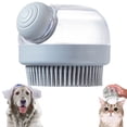 thumbnail image 1 of Cepillo para masajes para baño de mascotas, cepillo de limpieza para el cuidado de cachorros, perros y gatos, cepillo de ducha para perros, cepillo de baño multifuncional para mascotas, 1 of 6