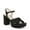 Black, variant on LifeStride Women's August Dress Sandal - Medium & Wide Width