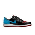 thumbnail image 3 of Nike Air Jordan 1 Retro Low OG Black / Dark Powder Blue / GYM Red  CZ0775-046 Women's Size 10.5, 3 of 4