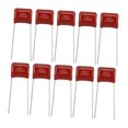 thumbnail image 4 of 10 condensadores de película de tono, repuestos para bajo de guitarra eléctrica, fáciles de instalar y reemplazan. Película 473J H 9 mm, 4 of 9