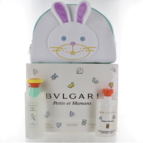 BVLGARI PETIT ET MAMANS WOMEN 3 PIECE GIFT SET 3.4 OZ EAU DE TOILETTE