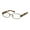 Dark Tortoise Brown, variant on COACH Eyeglasses HC 5075 9245 Satin Brown/Dark Vintage Tortoise 53MM
