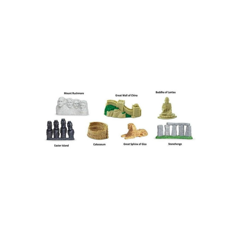 Safari Ltd. World Landmarks TOOB - 7 Figurines: Mount
