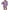 Purple, variant on Bovxnpu Summer Casual Outfits For Women, 2 Piece Lounge Sets, Women's Summer Casual Comfortable Loose Version Crewneck Suit Two-Piece Set M