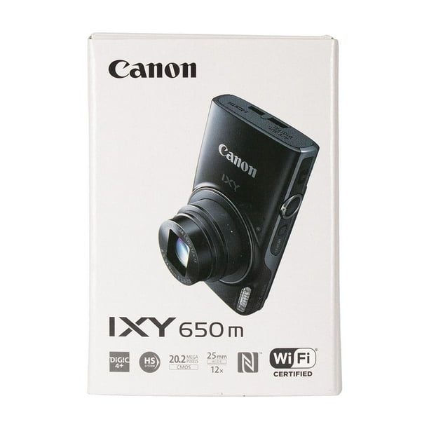 Canon Ixy 650 HS M /PowerShot ELPH 360 HS A (Black)(International