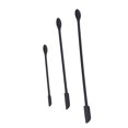 thumbnail image 3 of 3pcs Spatula Food Grade Silicone Double Head Fruit Jam Cream Makeup Spatula for KitchenBlack, 3 of 9