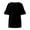 Black, variant on ZKCCNUK Summer Tops for Women Tops Short Sleeve Summer T-Shirts Casual Fashion Shirts