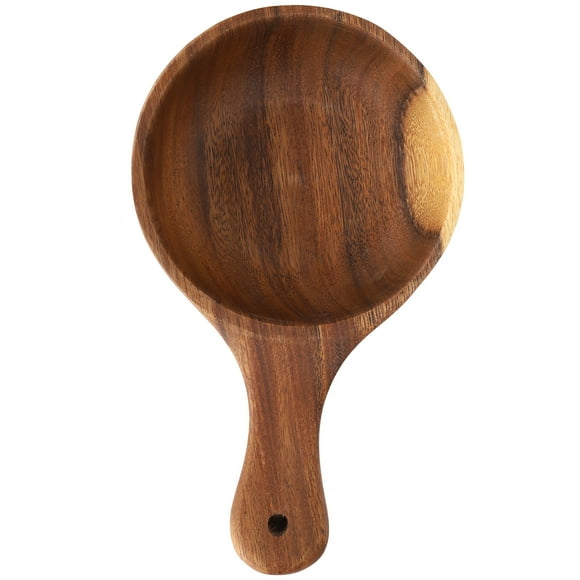 Ymiko Wooden Bowl for Salads, Pasta, Cereals, Nut Mixes, and Snacks, Durable Individual Serving Bowl