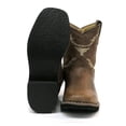 thumbnail image 5 of Smoky Mountain Western Boots Boys Logan Zip Brown Waxed 3923T, 5 of 6