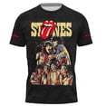 thumbnail image 2 of Conjuntos familiares a juego Camisetas de los Rolling Stones Ropa para hombres y mujeres Camisas de manga corta con cuello redondo Tops livianos de secado rápido, 2 of 4