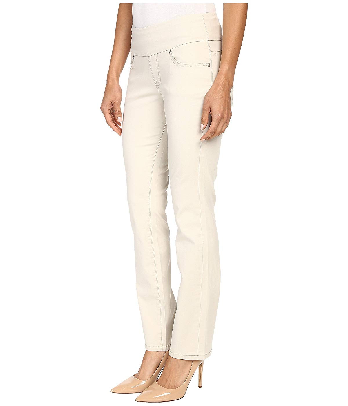 Jag Jeans Petite Petite Peri Pull-On Straight Leg Pants in Bay Twill ...