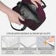 thumbnail image 3 of Disketp Dark Purple Glitter Lonchera Térmica para Mujer y Hombre, Bolsa de Almuerzo Reutilizable e Impermeable para Trabajo, Viajes y Picnic, 3 of 7