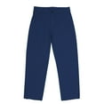 thumbnail image 4 of KALE Linen Pants for Women Baggy Sweatpants Cropped High Waisted Straight Leg Work Business Casual Ankle With Pockets Women Pants Navy, 4 of 9