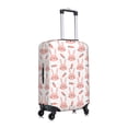 thumbnail image 3 of Xecao Rabbit Is And Carrots print Elastic Luggage Cover, with double-sided print , is perfect for travel, business, and daily use, 3 of 9