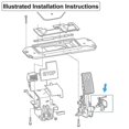 thumbnail image 4 of For Club Car MCOR 4 Throttle Potentiometer Accelerator for Club Car Precedent & /Carryall 2012-UP,1 Banmo, 4 of 5