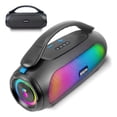 thumbnail image 1 of Bocina Recargable Bluetooth Pórtatil Radio Fm Con Luz Led, 1 of 6