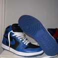 thumbnail image 3 of Size 10 - Jo r-dan 1 Retro OG High Dark Marina Blue, 3 of 5
