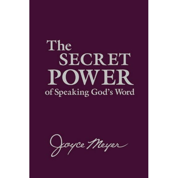Pre-Owned The Secret Power of Speaking God's Word Paperback