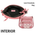thumbnail image 4 of Scarleton Small Lace Crossbody Shoulder Bag for Women, H1912, 4 of 6