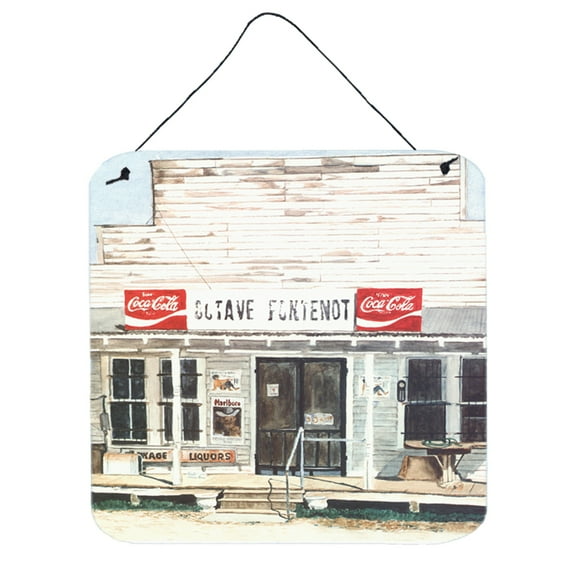 Carolines Treasures 8111DS66 Octave Fontenot Wall or Door Hanging Prints 6x6 multicolor