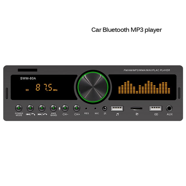 Reproductor De Mp3 Automotriz, Transmisor De Audio, Aceptador De Frecuencia De Voz, Adaptador Multimedia Manos Libres, Accesorio Para Vehículos, Accesorio Multimedia seitruly VI009396-00
