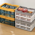 thumbnail image 1 of OULII Folding Storage Basket Simple and Practical PP Green for Toy Storage 1Pack, 1 of 3