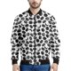 thumbnail image 4 of Chaqueta bomber con estampado de equipo de hockey para hombre, sudadera de manga larga en 3D, chaqueta bomber con cremallera de gran tamaño y estilo urbano, 4 of 5