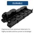 thumbnail image 3 of Unique Bargains 06B103831J Car Engine Valve Cover Replacement Black for Volkswagen Jetta 2005-2014, 3 of 7