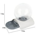 thumbnail image 3 of Cat Water Feeder Creative Plastic Automatic Dog Water Dispenser Pet Waterer, 3 of 10