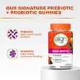 thumbnail image 5 of (2 pack) Align Dualbiotic, Prebiotics and Probiotics for Women and Men, Fruit Flavor, 60 Gummies, 5 of 11