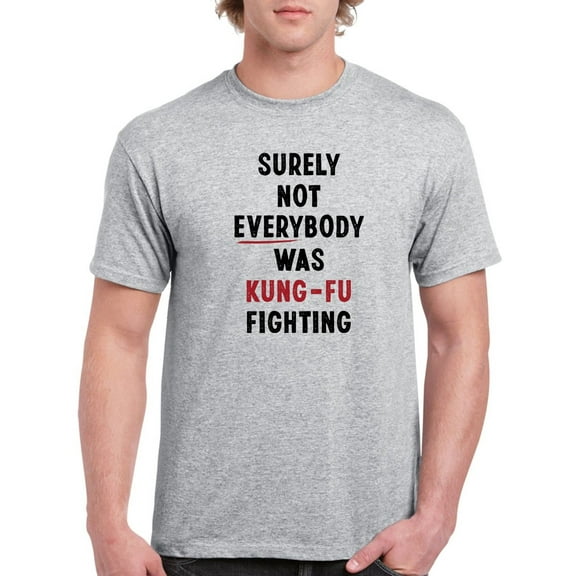 Kung-fu Fighting T-Shirt Men -GoatDeals Designs, Male Large