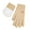 Beige, variant on HKEJIAOI Winter Gloves for Women Knitted Heart-Shaped Gloves Autumn Winter Warm Stylish Simple Knitted Five Finger Gloves