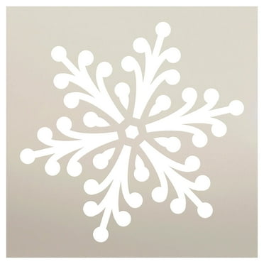Darice Craft Stencils. Assorted Snowflakes. 8.5 x 11 inches - Walmart.com