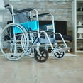 thumbnail image 2 of 4 Pcs Roues de Remplacement pour Fauteuils Roulants Marcheurs Pneus en Caoutchouc Antidérapants 7 Pouces Roulettes Accessoires Universels pour Fauteuils Roulants, 2 of 8