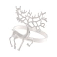 thumbnail image 3 of Servilleteros con forma de ciervo,Servilletero con forma de ciervo y hebilla de reno para Navidad,Servilleteros con forma de ciervo y alce para Navidad,Accesorio decorativo de mesa con Plata, 3 of 8