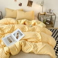 thumbnail image 3 of Plaid Printed 100% Polyester Double Sided Bedding Duvet Cover Set 300TC For Home, 3 of 10