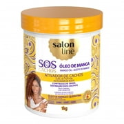 SOS Curls Curl Activator Mango Oil Salon Line 1kg(35.2Oz) - Definition and Shine for your Curls