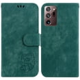 thumbnail image 2 of Compatible with Samsung Galaxy Note 20 Ultra Embossed Cute Tiger Flip Folio Wallet Case Card Pocket Holder Cover, 2 of 5