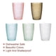thumbnail image 3 of Uxcell Vasos de Acrílico de 13 oz, 2 Paquete de Vasos Reutilizables de Plástico para el Hogar y al Aire Libre, Azul Claro, 3 of 7