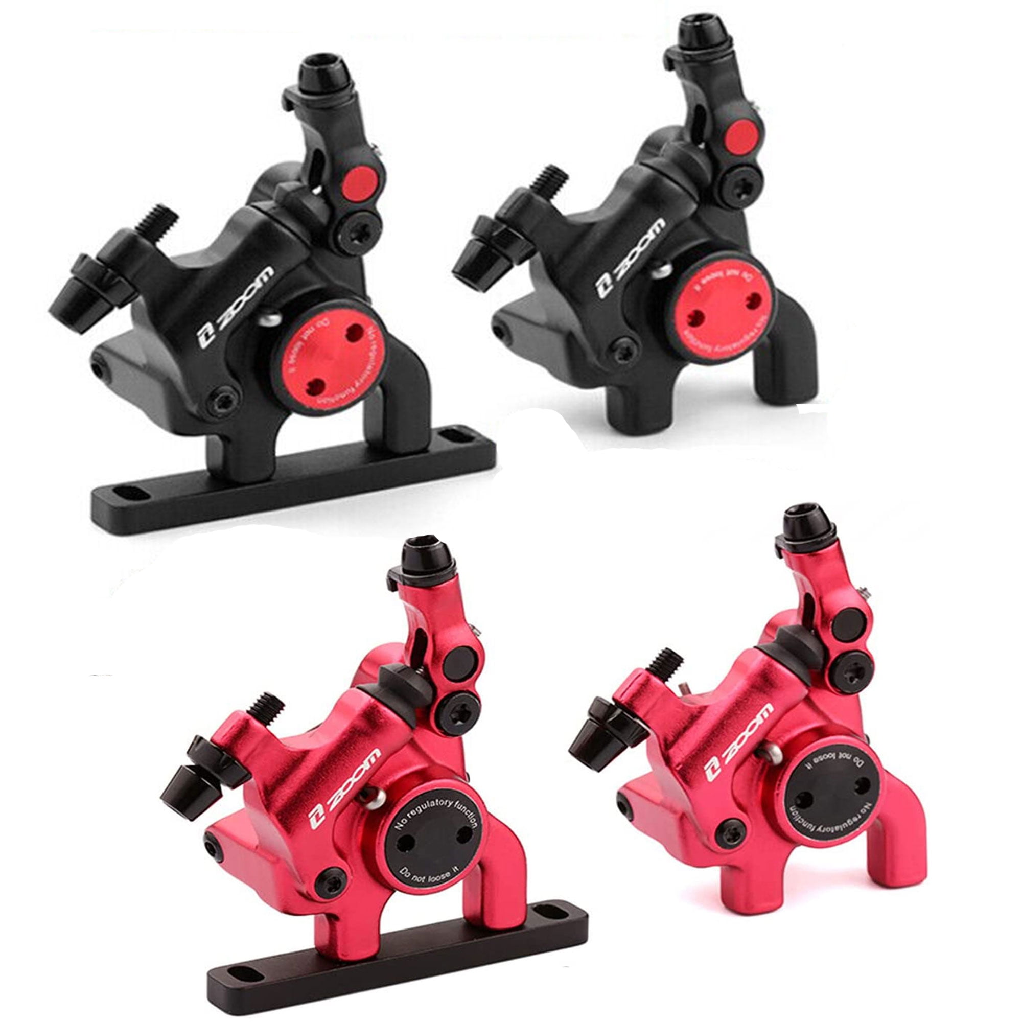 ZOOM MTB Disc Brake Line Pulling Hydraulic Brakes,Aluminum Alloy Front