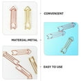thumbnail image 4 of unbranded 40Ud Pinzas Metálicas Coloridas En De Flecha Para Uso En Oficina Y Material Escolar, 4 of 5