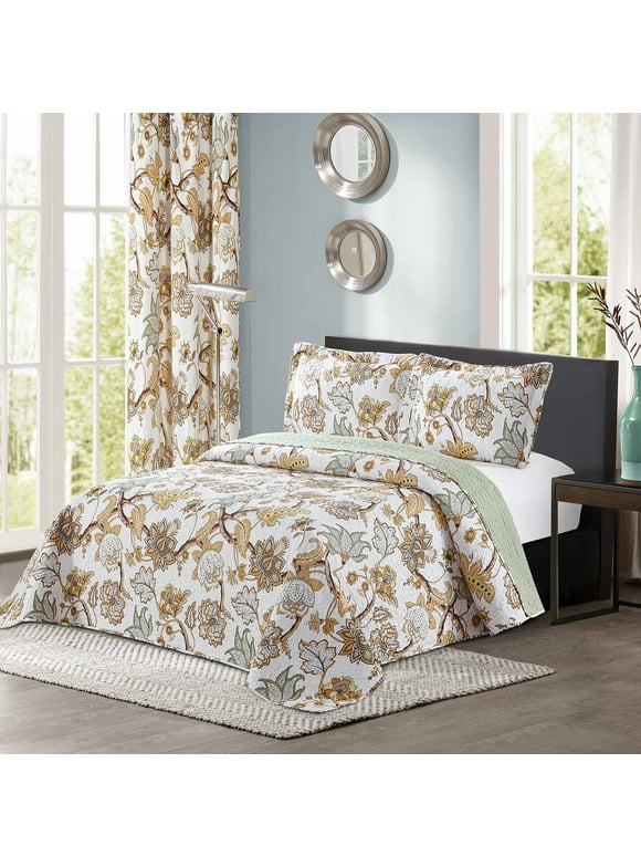 Floral Bedspread in Bedspreads
