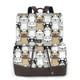 thumbnail image 1 of Easygdp French Bulldog 2 Mochila de Cuero para Mujeres, Bolso de Hombro, Bolsos de Mano de Moda para Trabajo y Viajes, 1 of 4